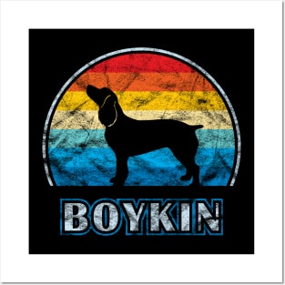 Boykin Spaniel Vintage Design Dog Posters and Art